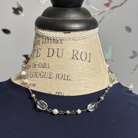 silpada Jewelry - Silpada Silver and Clear Bead Necklace